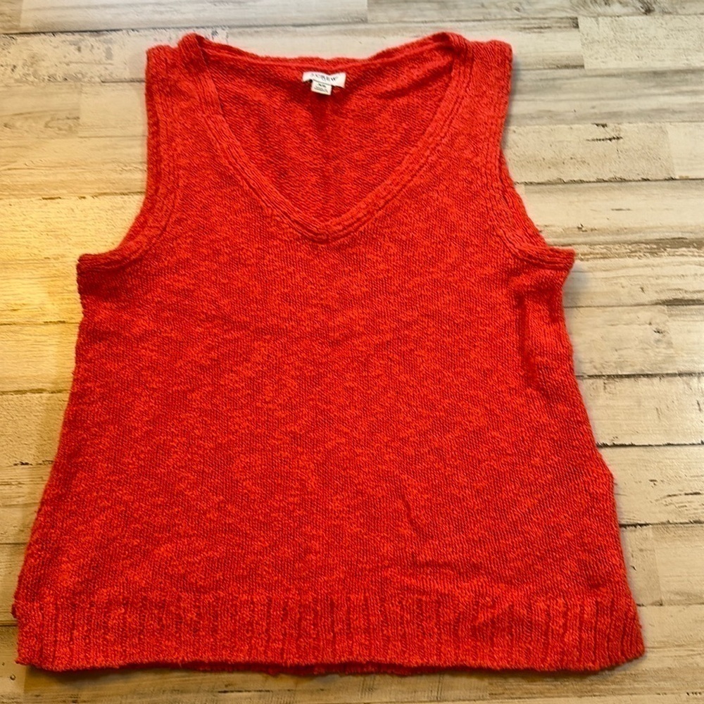 J Crew Factory Beach Sweater Tank Top XS